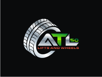 ATL50 LIFTS AND WHEELS logo design by Artomoro
