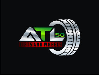 ATL50 LIFTS AND WHEELS logo design by Artomoro