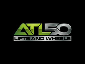 ATL50 LIFTS AND WHEELS logo design by josephira