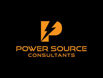 Power Source Consultants logo design by aryamaity