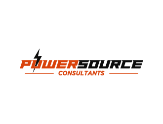 Power Source Consultants logo design by gateout