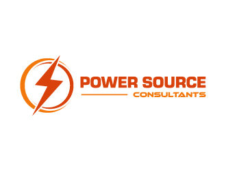 Power Source Consultants logo design by gateout
