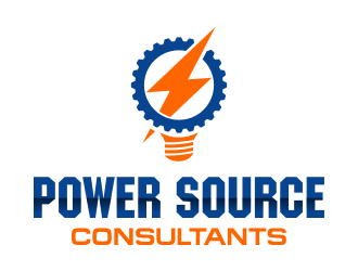 Power Source Consultants logo design by cikiyunn