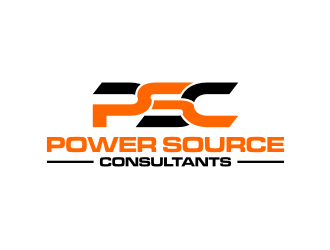 Power Source Consultants logo design by rief