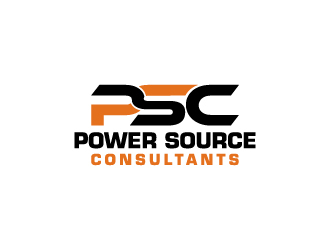 Power Source Consultants logo design by sakarep