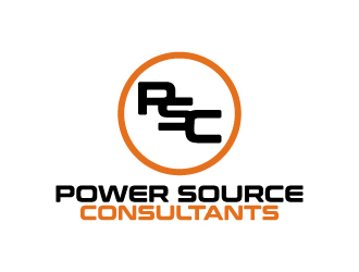 Power Source Consultants logo design by sakarep