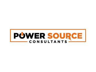 Power Source Consultants logo design by sakarep