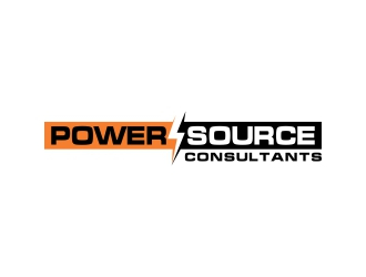 Power Source Consultants logo design by rizuki