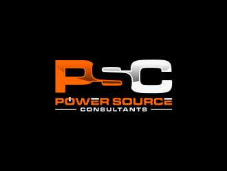 Power Source Consultants logo design by GassPoll