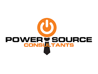 Power Source Consultants logo design by Godvibes