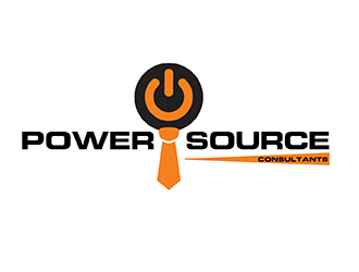 Power Source Consultants logo design by Godvibes