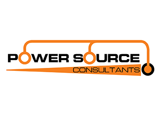 Power Source Consultants logo design by Godvibes