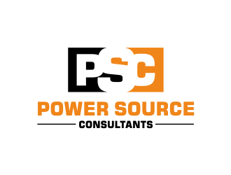 Power Source Consultants logo design by Girly