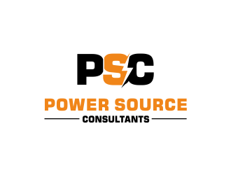 Power Source Consultants logo design by Girly