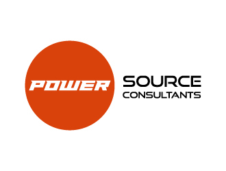Power Source Consultants logo design by gateout