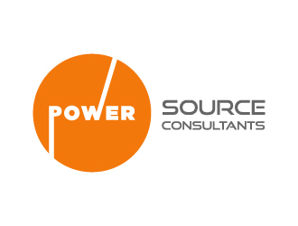 Power Source Consultants logo design by gateout