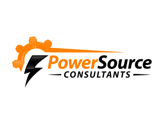 Power Source Consultants logo design by KDesigns
