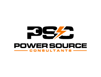 Power Source Consultants logo design by jonggol