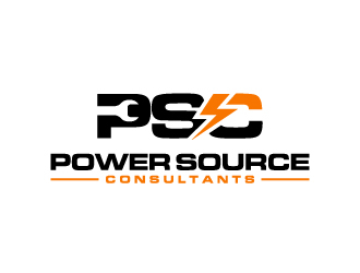 Power Source Consultants logo design by jonggol