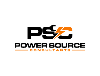 Power Source Consultants logo design by jonggol