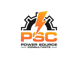 Power Source Consultants logo design by harno