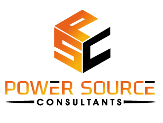 Power Source Consultants logo design by PMG