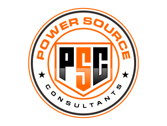 Power Source Consultants logo design by kopipanas