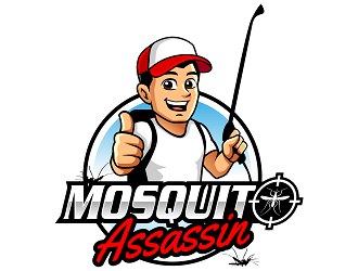 Mosquito Assassin logo design by haze