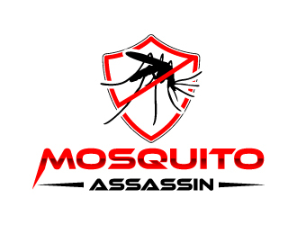 Mosquito Assassin logo design by Suvendu