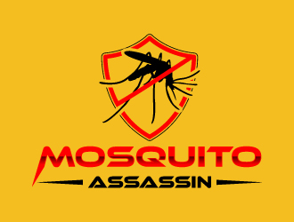 Mosquito Assassin logo design by Suvendu