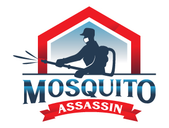 Mosquito Assassin logo design by MonkDesign