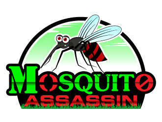 Mosquito Assassin logo design by Suvendu