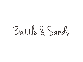 Battle & Sands logo design by p0peye