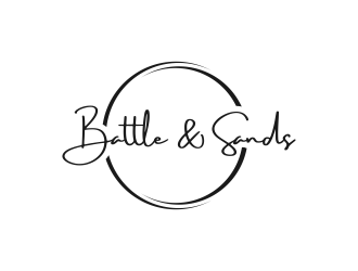 Battle & Sands logo design by pel4ngi