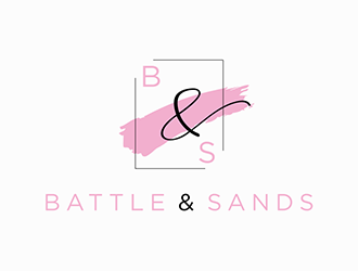 Battle & Sands logo design by DuckOn