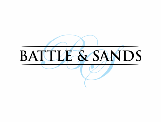 Battle & Sands logo design by GassPoll