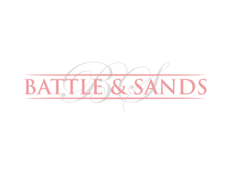 Battle & Sands logo design by ora_creative