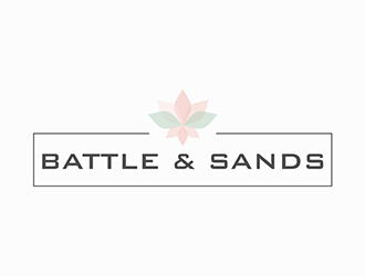 Battle & Sands logo design by DuckOn