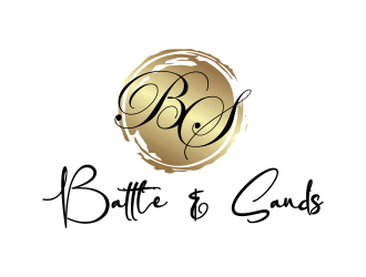 Battle & Sands logo design by GassPoll