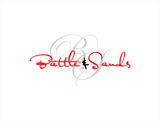 Battle & Sands logo design by Shabbir