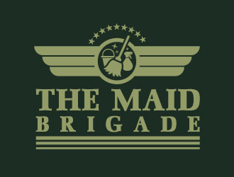 The Maid Brigade logo design by aryamaity