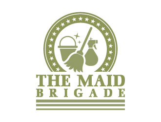 The Maid Brigade logo design by aryamaity