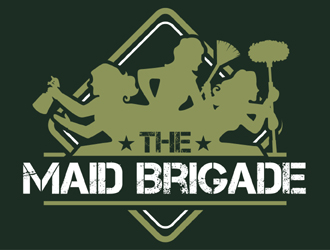 The Maid Brigade logo design by MAXR