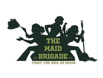 The Maid Brigade logo design by LogoInvent