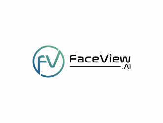 FaceView.AI logo design by Zeratu