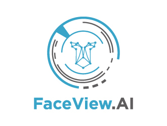 FaceView.AI logo design by twomindz