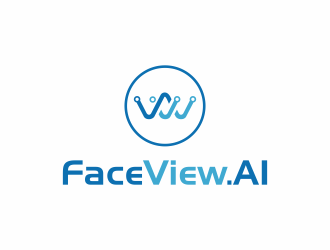 FaceView.AI logo design by EkoBooM