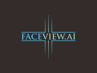 FaceView.AI logo design by putriiwe