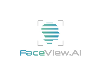 FaceView.AI logo design by wongndeso