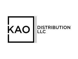 KAO Distribution LLC logo design by p0peye